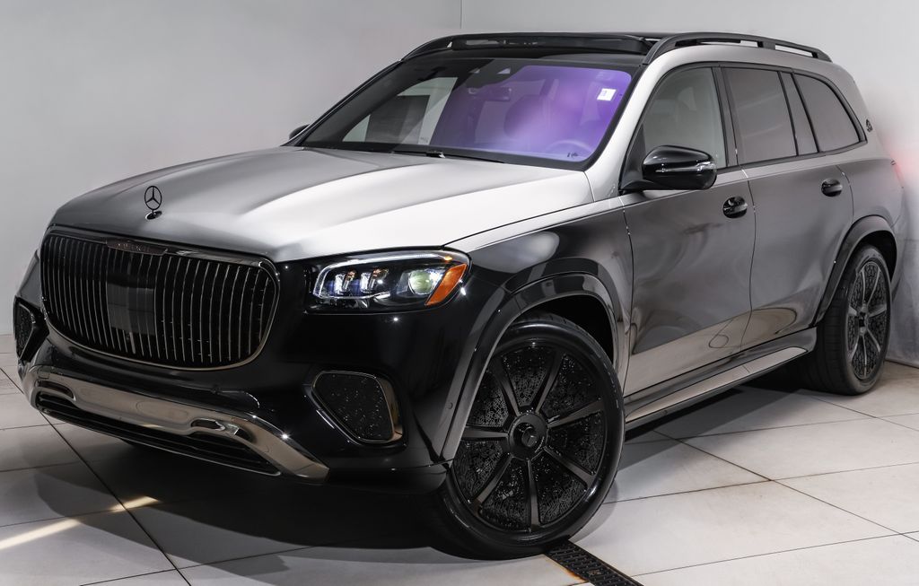 Obsidian Black 2026 Mercedes-Benz GLS SUV / Crossover All-Wheel Drive 9-Speed Automatic