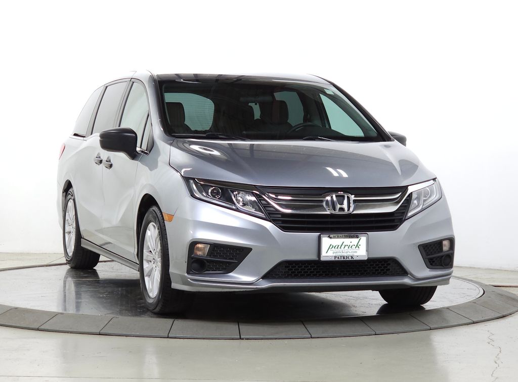 Lunar Silver Metallic 2018 Honda Odyssey LX FWD Minivan Front-Wheel Drive 9-Speed Automatic
