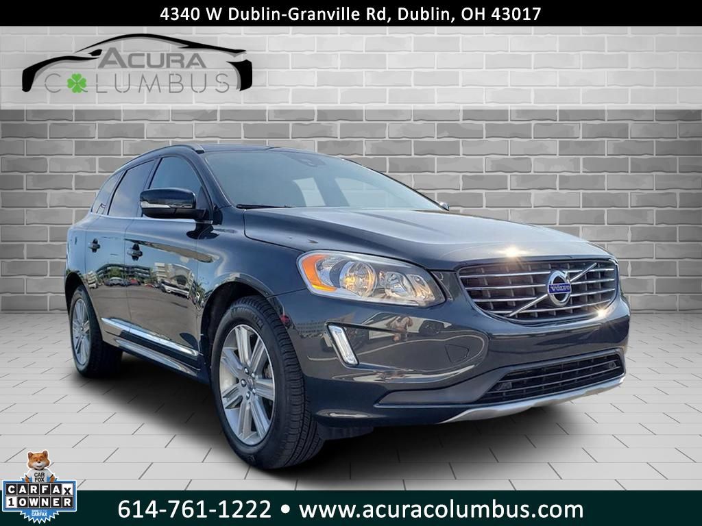 Gray Metallic 2016 Volvo XC60 SUV / Crossover All-Wheel Drive Automatic
