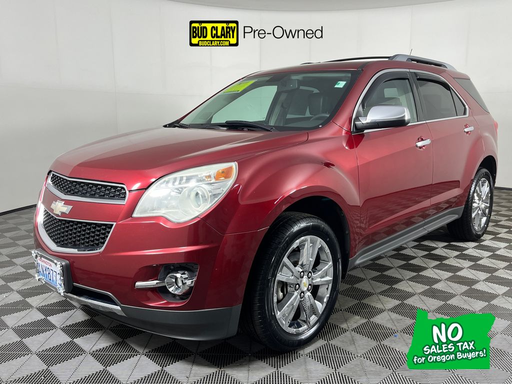 Cardinal Red Metallic 2011 Chevrolet Equinox LTZ AWD SUV / Crossover All-Wheel Drive 6-Speed Automatic Overdrive