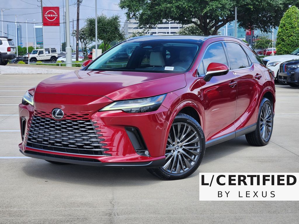 Matador Red Mica 2023 Lexus RX Hybrid SUV / Crossover All-Wheel Drive Continuously Variable Transmission