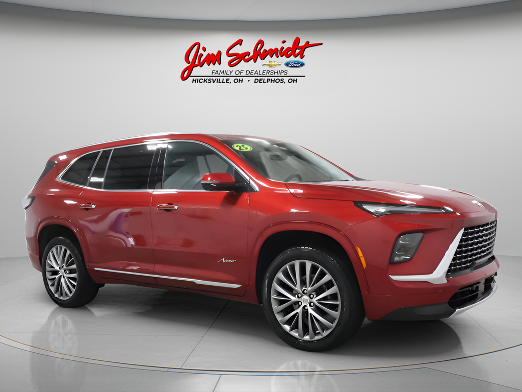 Cherry Red Tintcoat 2025 Buick Enclave SUV / Crossover Front-Wheel Drive 8-Speed Automatic