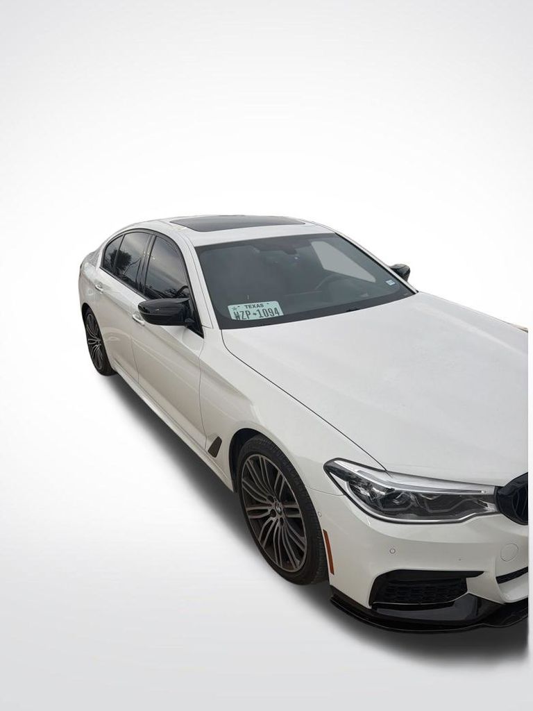Alpine White 2017 BMW 5 Series 540i Sedan RWD Sedan Rear-Wheel Drive 8-Speed Automatic