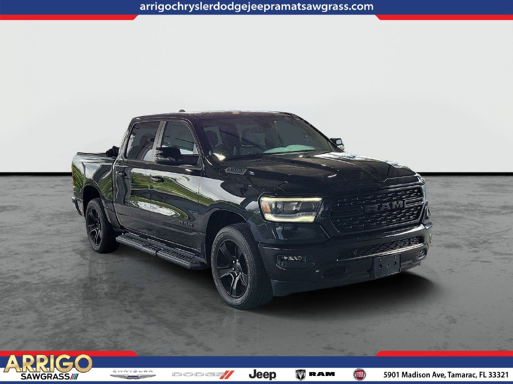 Diamond Black 2023 RAM 1500 Pickup Truck Four-Wheel Drive 8-Speed Automatic