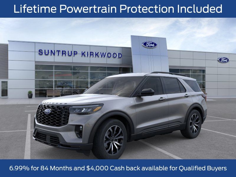 Carbonized Gray Metallic 2026 Ford Explorer SUV / Crossover All-Wheel Drive Automatic