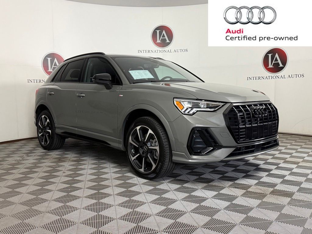 Chronos Gray Metallic 2025 Audi Q3 SUV / Crossover All-Wheel Drive 8-Speed Automatic