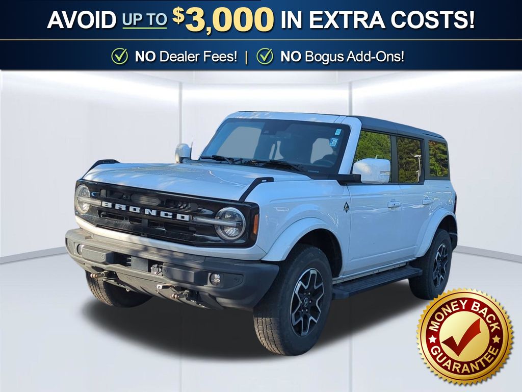 Oxford White 2024 Ford Bronco SUV / Crossover Four-Wheel Drive Automatic