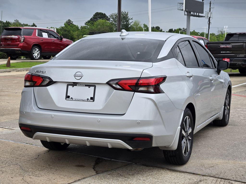 2025 Nissan Versa 1.6 SV Silver at Bravo Nissan