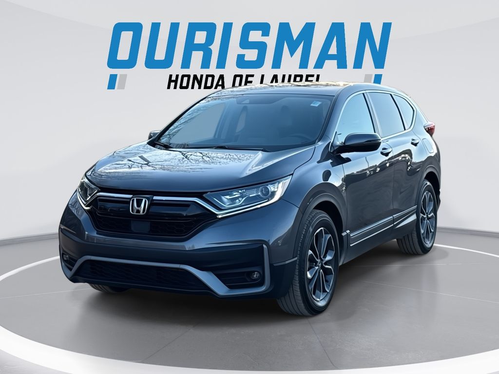 Gray (Modern Steel Metallic) 2021 Honda CR-V EX FWD SUV / Crossover Front-Wheel Drive Continuously Variable Transmission