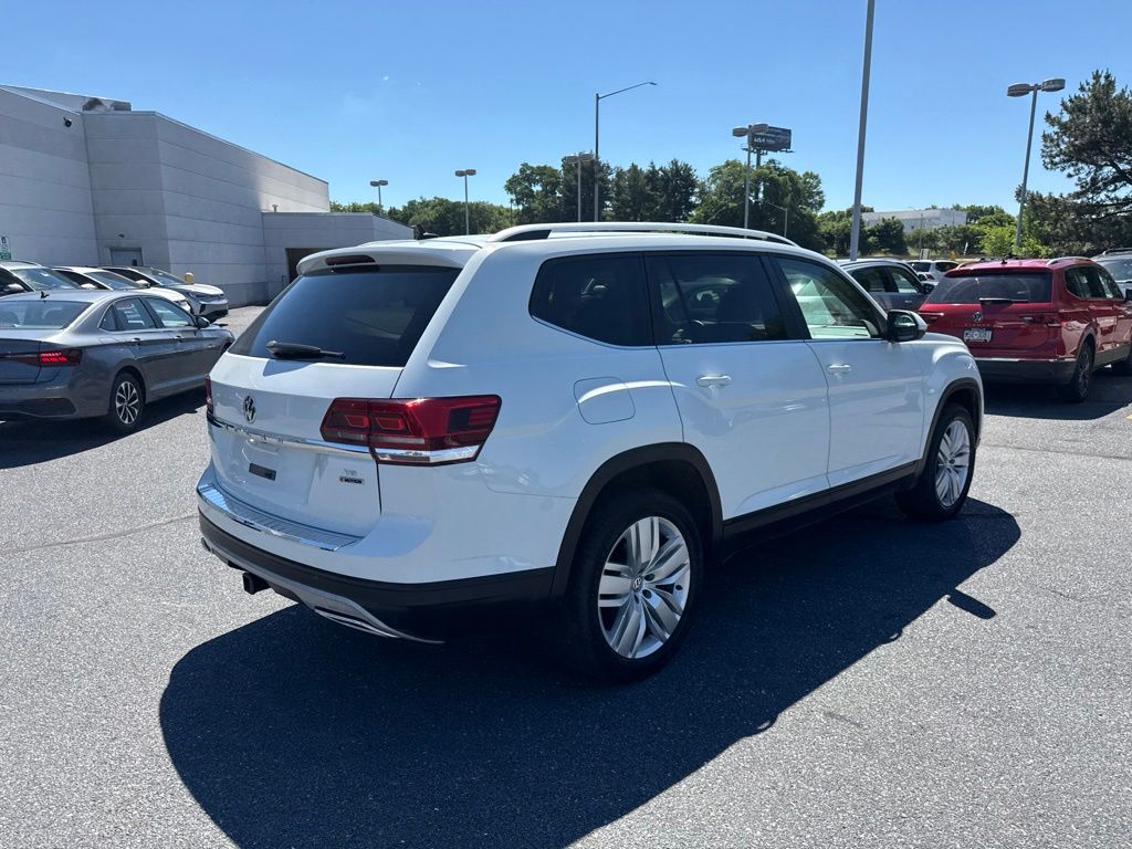 2019 Volkswagen Atlas 3.6L V6 SE White at Carlisle Cadillac Buick GMC