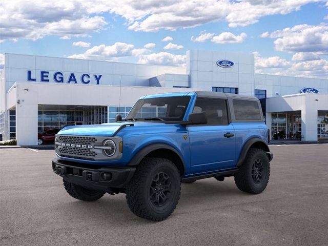 2026 Ford Bronco Badlands Blue at DeMontrond Ford