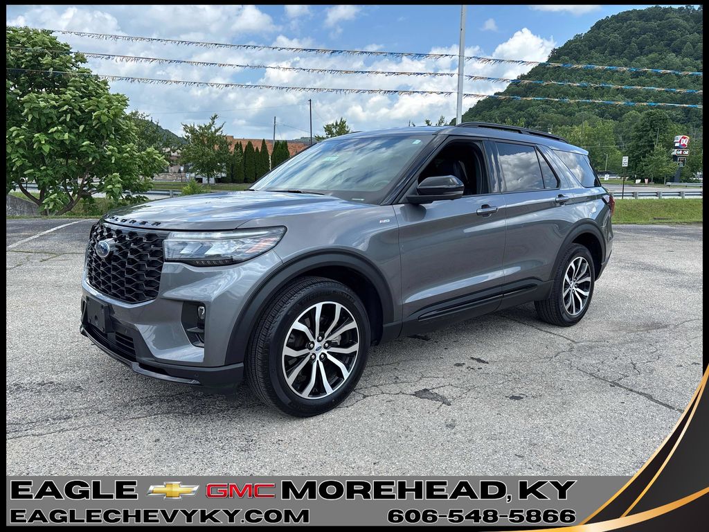 Gray Metallic 2025 Ford Explorer SUV / Crossover All-Wheel Drive Automatic
