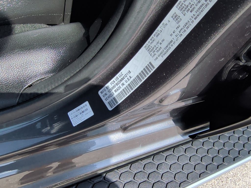 2022 Ram 1500 Big Horn/Lone Star Gray at Bayway Chrysler Dodge Jeep Ram