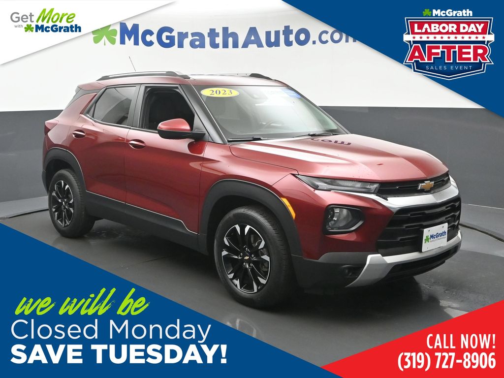 Red (Crimson Metallic) 2023 Chevrolet Trailblazer SUV / Crossover Front-Wheel Drive Continuously Variable Transmission