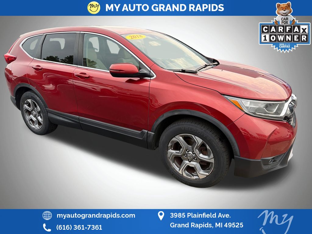 Red 2018 Honda CR-V SUV / Crossover All-Wheel Drive Continuously Variable Transmission