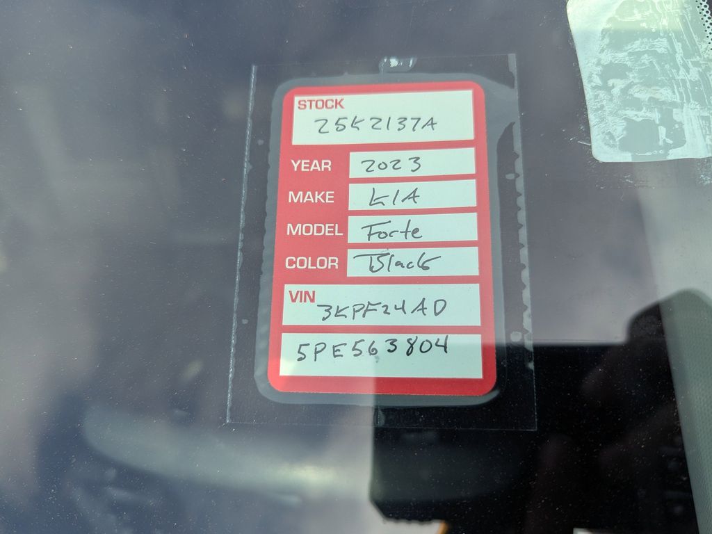 used 2023 Kia Forte car, priced at $15,392