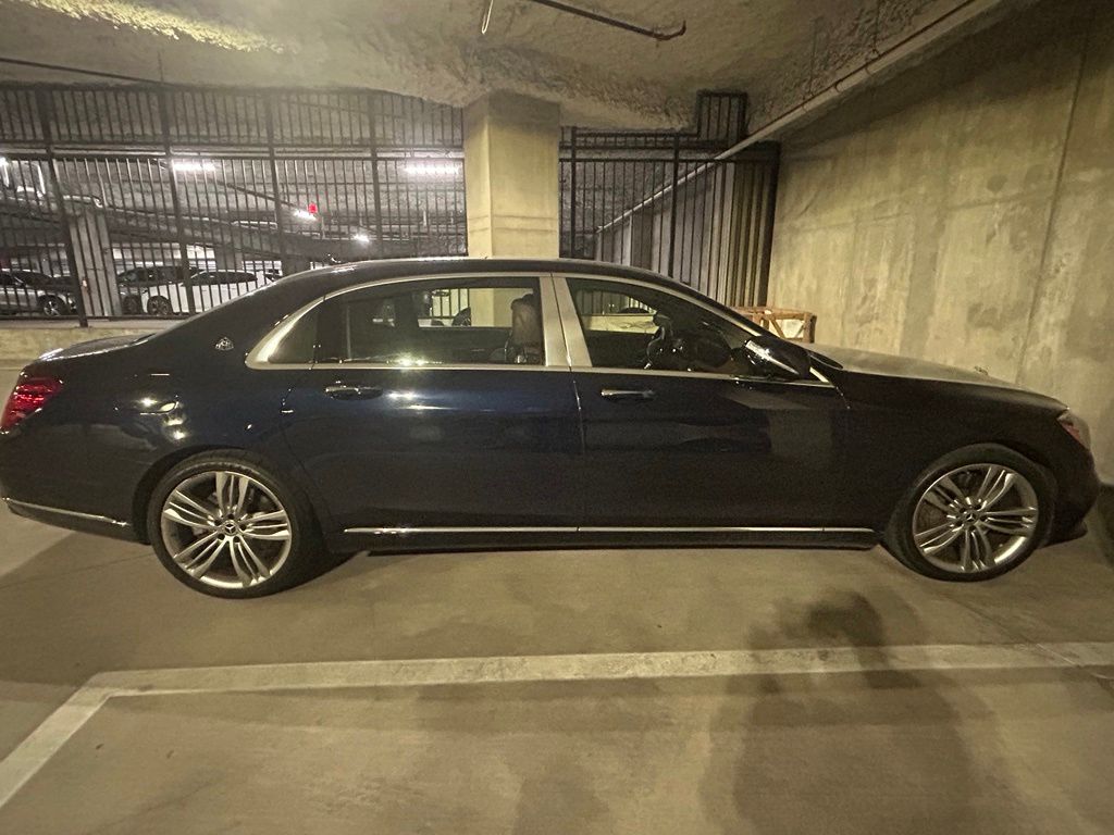 Cavansite Blue Metallic 2018 Mercedes-Benz S-Class Sedan All-Wheel Drive 9-Speed Automatic
