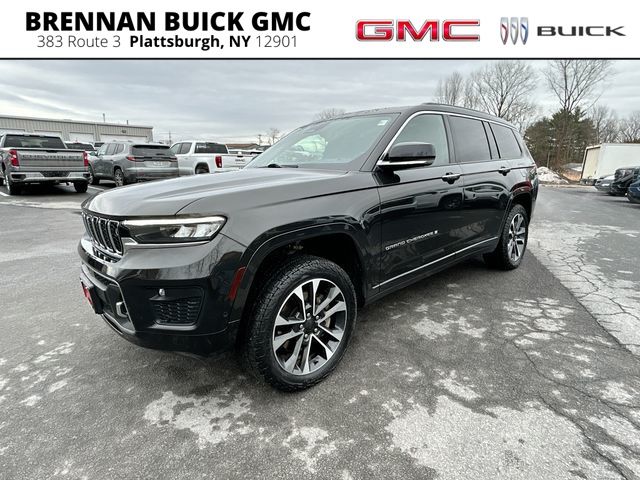 Rocky Mountain Pearlcoat 2022 Jeep Grand Cherokee L Overland 4WD SUV / Crossover Four-Wheel Drive 8-Speed Automatic