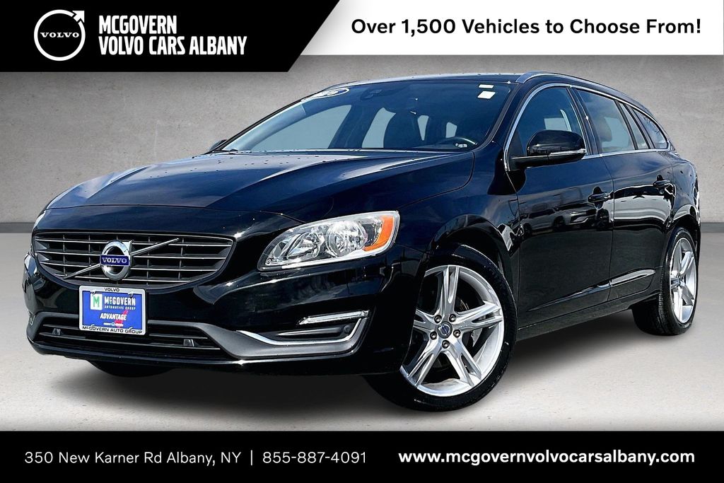 Black Stone 2016 Volvo V60 T5 Premier Wagon Front-Wheel Drive Automatic