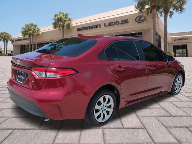 Used 2023 Red Toyota LE image 4