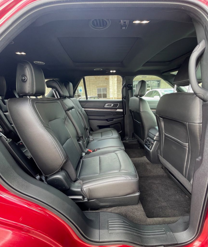 2018 Ford Explorer Limited Red at Bayway Cadillac of The Woodlands