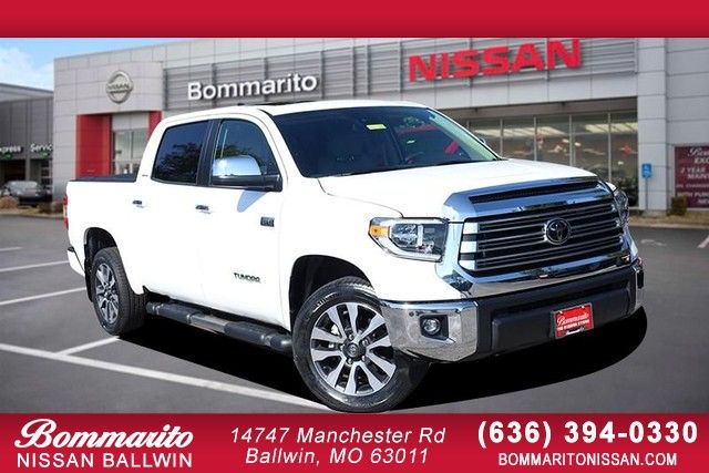 Super White 2021 Toyota Tundra Pickup Truck Four-Wheel Drive 6-Speed Automatic