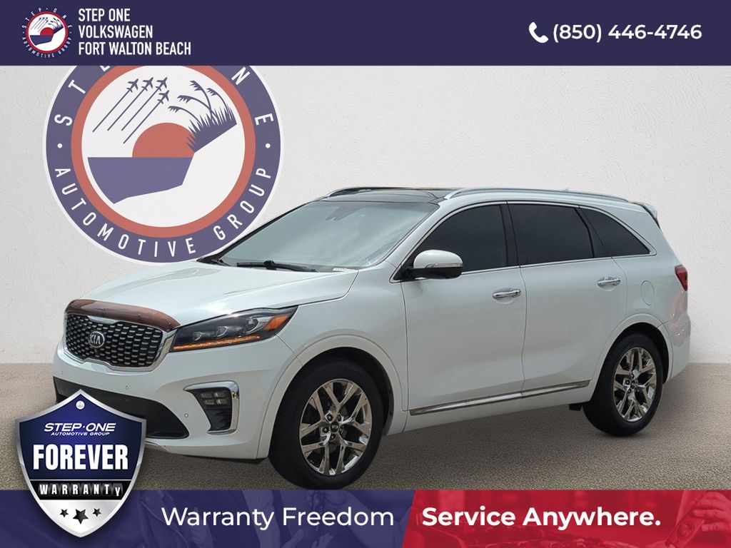 Snow White Pearl 2019 Kia Sorento SX Limited V6 FWD SUV / Crossover Front-Wheel Drive 8-Speed Automatic