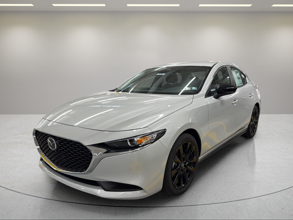 2026 Mazda Mazda3 2.5 S Select Sport White at Rochrich Mazda