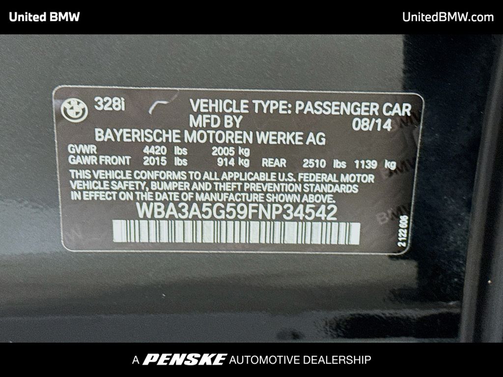 Thumbnail: 2015 BMW 3 Series - 15