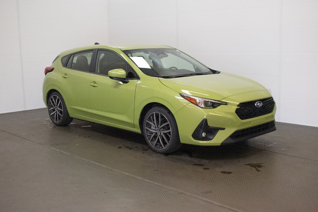 Citron Yellow Pearl 2026 Subaru Impreza Sport AWD Wagon All-Wheel Drive Continuously Variable Transmission