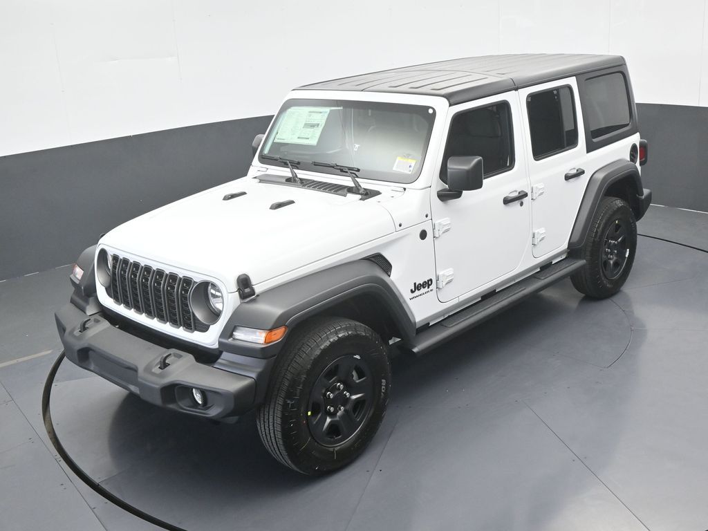 New 2026 Bright White Clearcoat Jeep Sport image 38