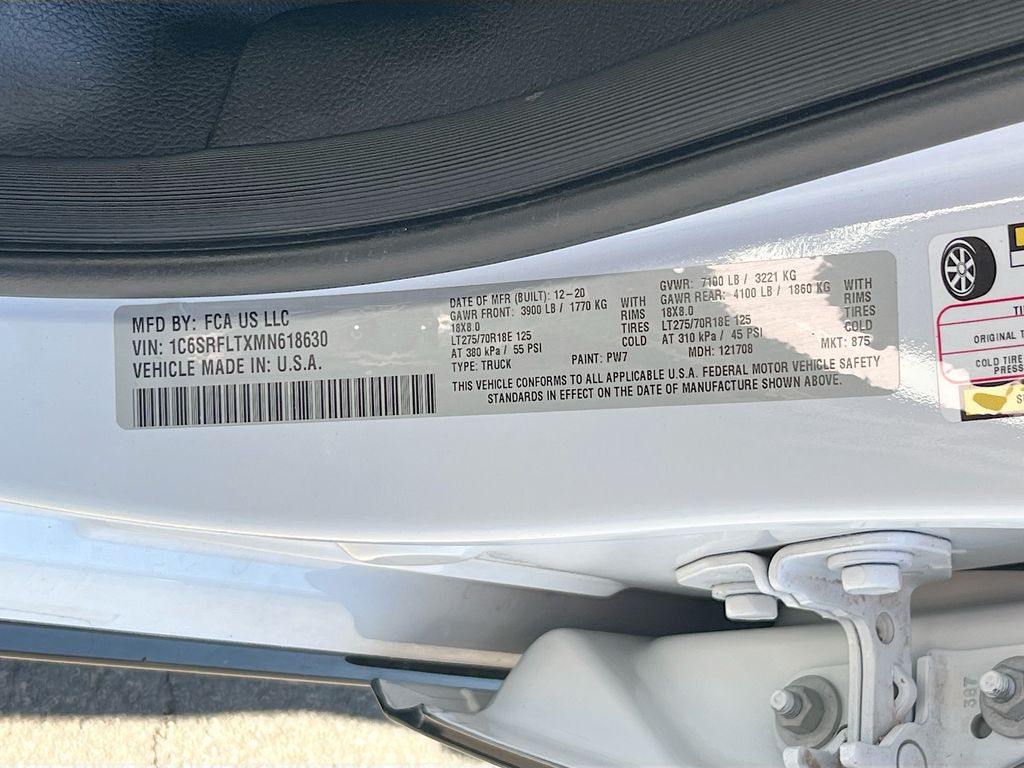 Used 2021 White Ram Rebel image 30