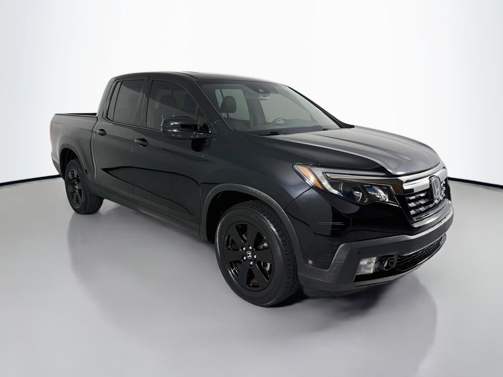 Black 2019 Honda Ridgeline Pickup Truck All-Wheel Drive 6-Speed Automatic