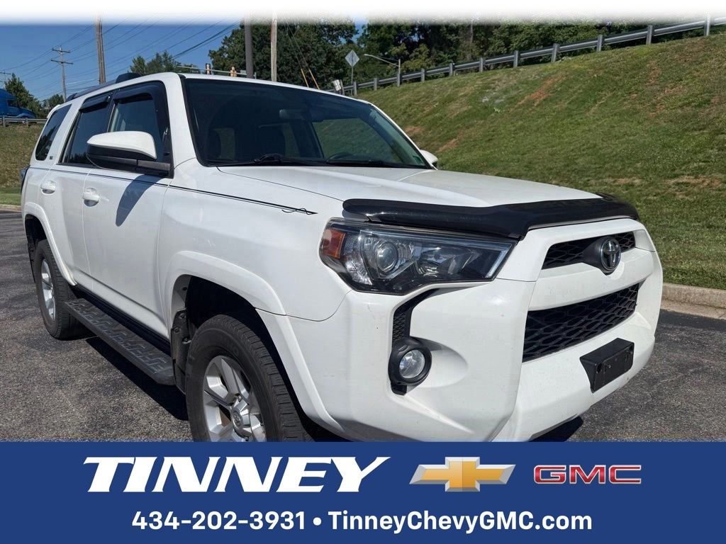 Super White 2019 Toyota 4Runner SR5 4WD SUV / Crossover Four-Wheel Drive 5-Speed Automatic Overdrive
