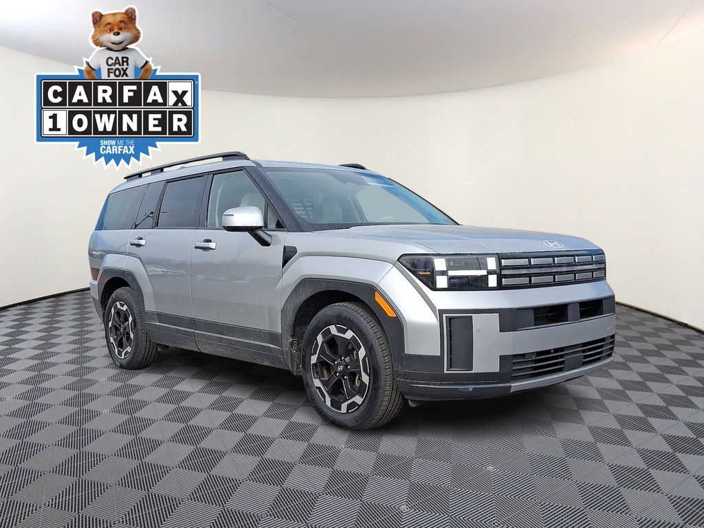 Shimmering Silver Pearl 2024 Hyundai Santa Fe SEL FWD SUV / Crossover Front-Wheel Drive Automatic