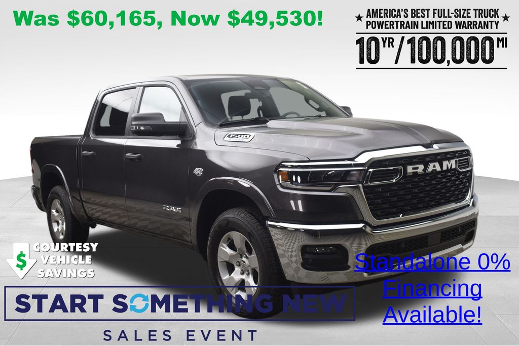 new 2026 Ram 1500 car, priced at $49,530