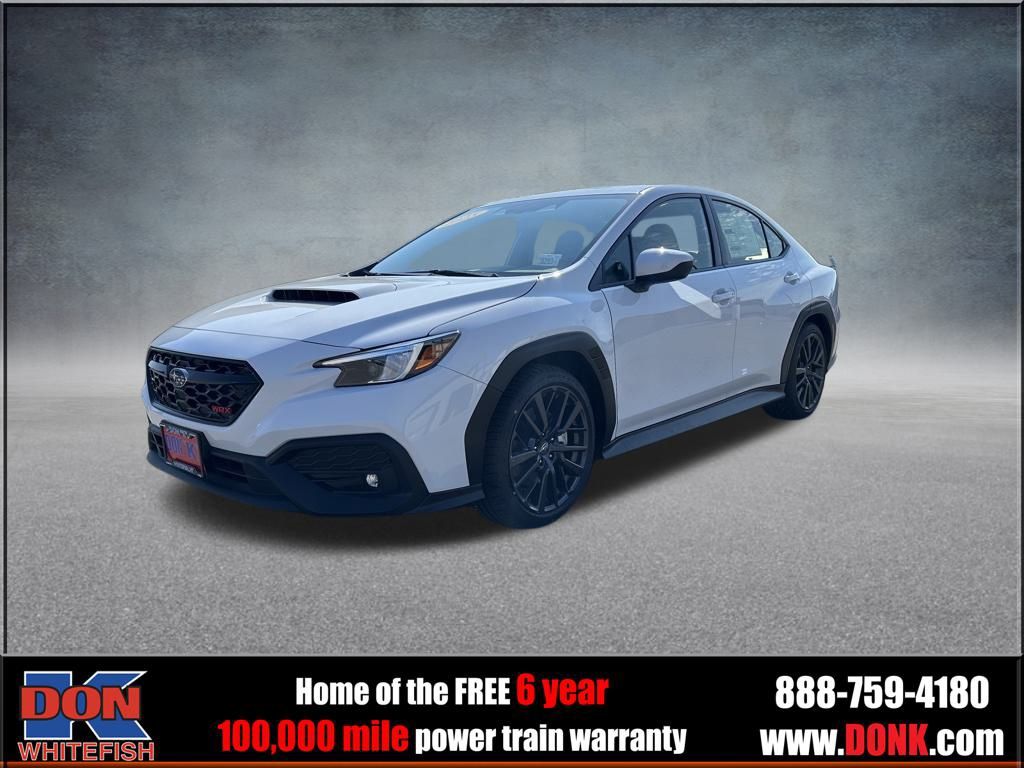 Ceramic White 2025 Subaru WRX Premium AWD Sedan All-Wheel Drive 6-Speed Manual