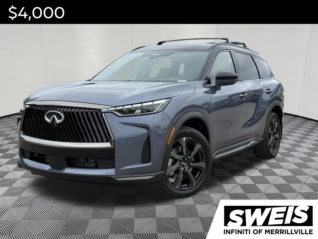 Moonbow Blue/Blk Obsidian 2027 INFINITI QX60 SUV / Crossover All-Wheel Drive 9-Speed Automatic