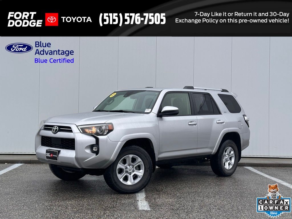 Classic Silver Metallic 2021 Toyota 4Runner SR5 4WD SUV / Crossover Four-Wheel Drive 5-Speed Automatic Overdrive