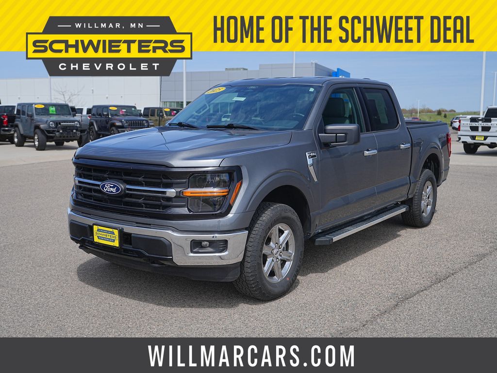 Carbonized Gray Metallic 2025 Ford F-150 Pickup Truck Four-Wheel Drive Automatic