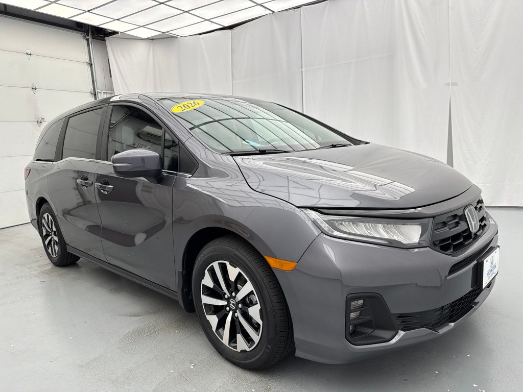 Gray (Modern Steel Metallic) 2026 Honda Odyssey Minivan Front-Wheel Drive Automatic