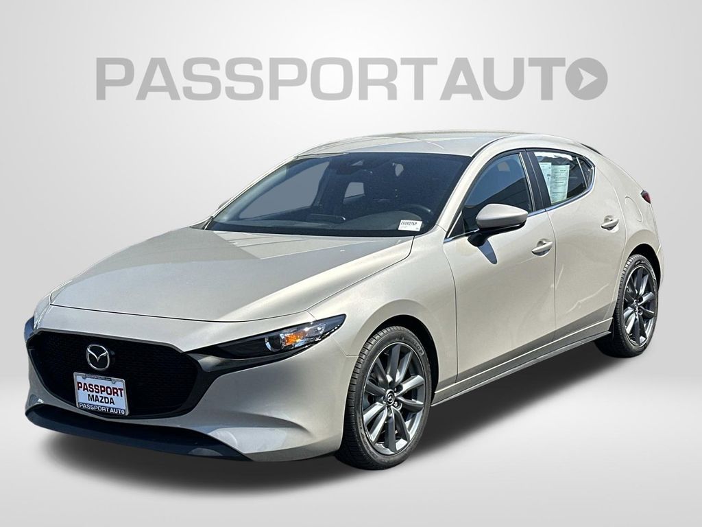 Gray (Platinum Quartz Metallic) 2023 Mazda MAZDA3 2.5 S Select Hatchback FWD Hatchback Front-Wheel Drive 6-Speed Automatic