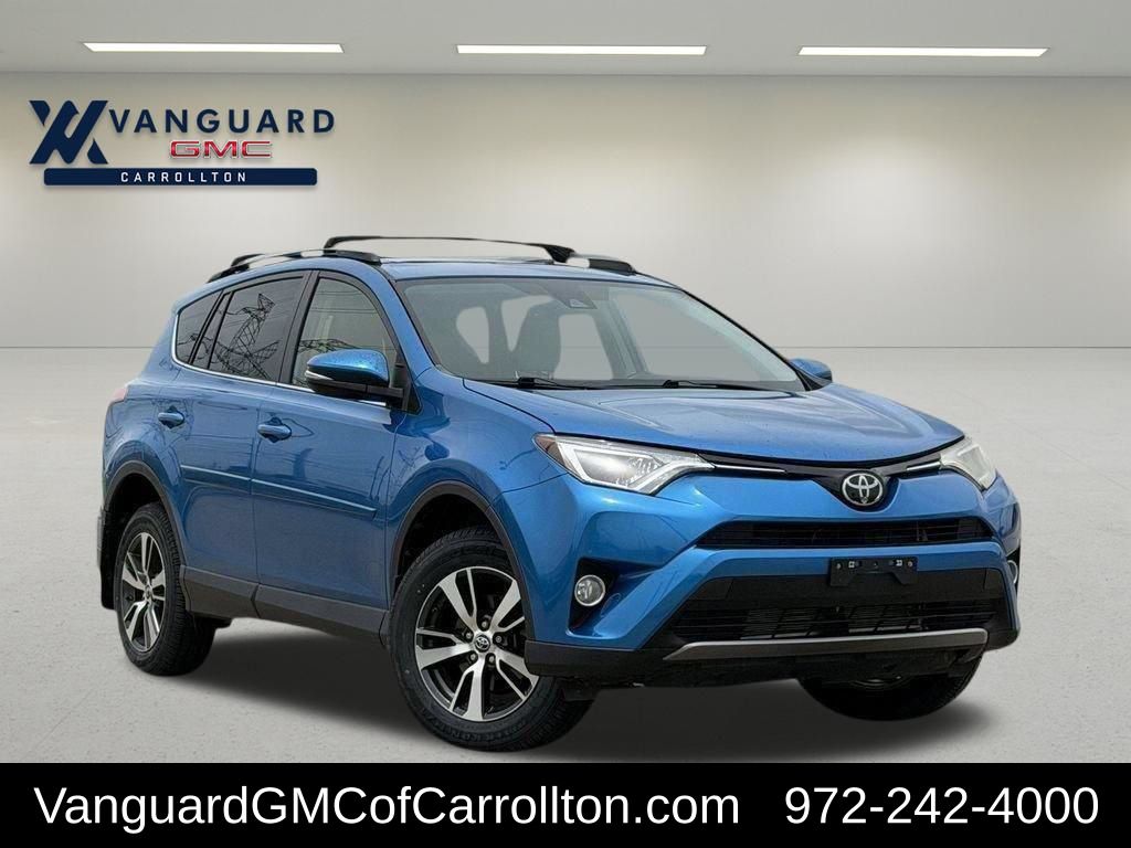 Electric Storm Blue 2018 Toyota RAV4 SUV / Crossover Front-Wheel Drive 6-Speed Automatic