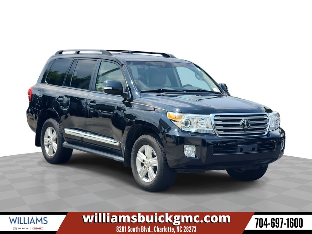 Black 2013 Toyota Land Cruiser SUV / Crossover All-Wheel Drive 6-Speed Automatic