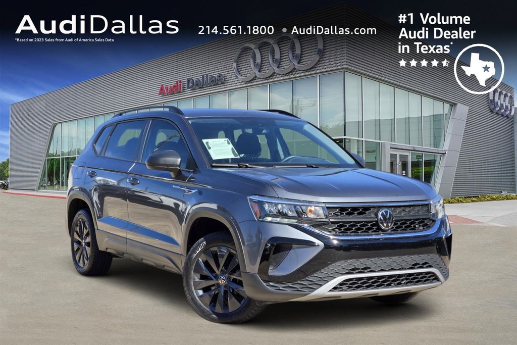 used 2023 Volkswagen Taos car, priced at $18,484