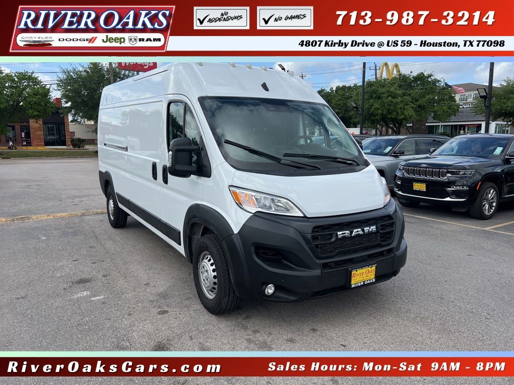 Bright White Clearcoat 2026 RAM ProMaster Van 9-Speed Automatic