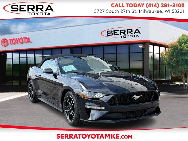 Antimatter Blue Metallic 2021 Ford Mustang GT Premium Convertible RWD Convertible Rear-Wheel Drive Automatic