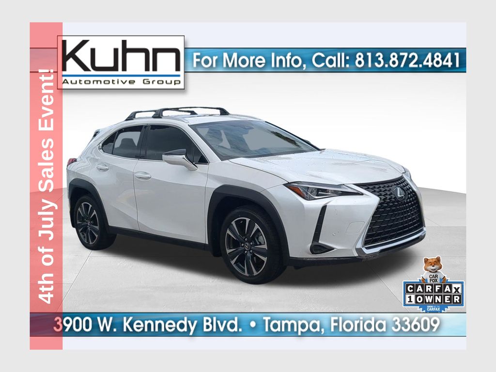 Eminent White Pearl 2022 Lexus UX SUV / Crossover Front-Wheel Drive Continuously Variable Transmission