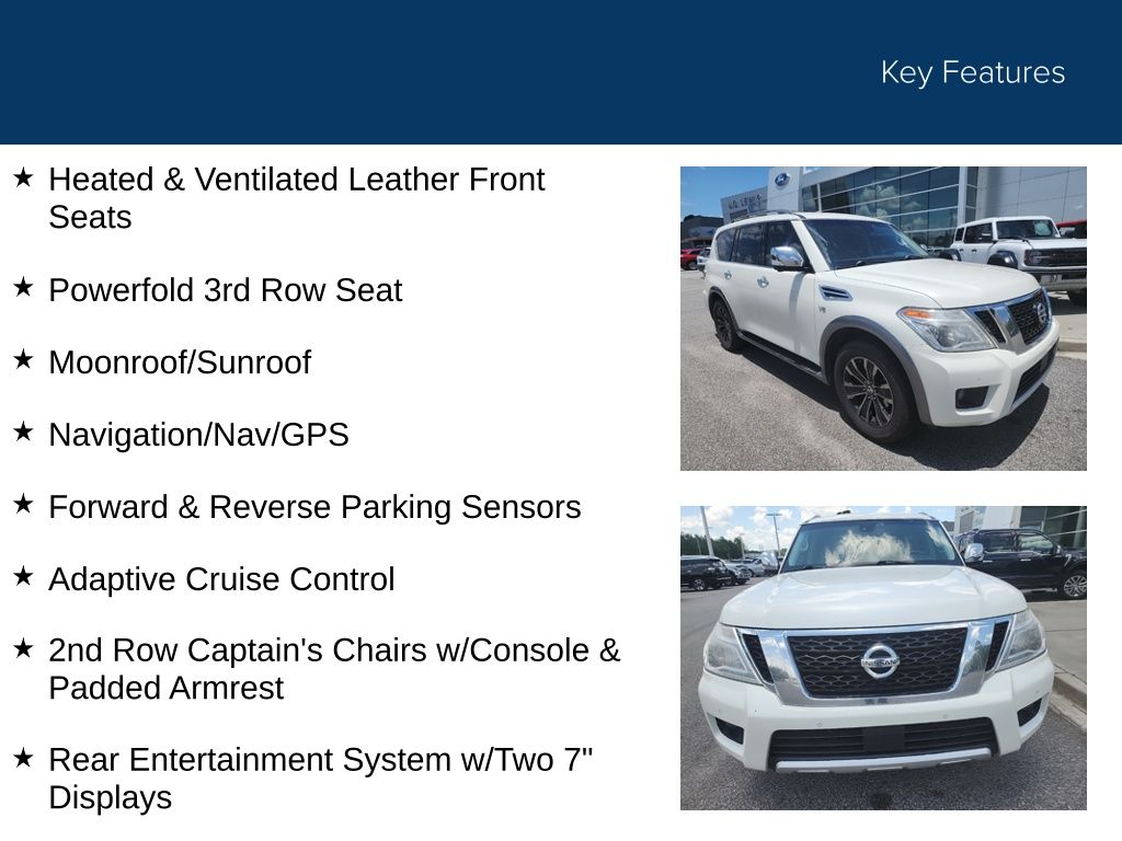 2017 Nissan Armada Platinum