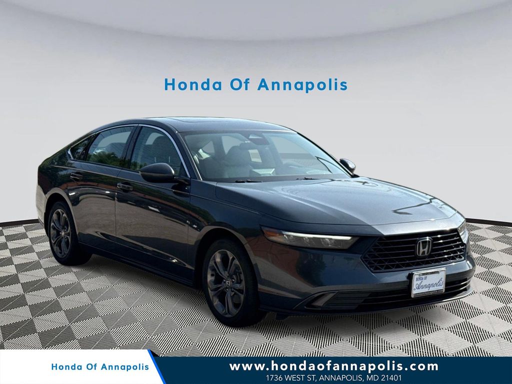 Gray 2023 Honda Accord Sedan Front-Wheel Drive Continuously Variable Transmission